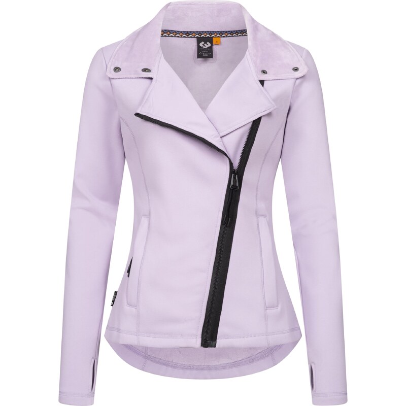 Ragwear Tepláková bunda Saskie levanduľová 61944438