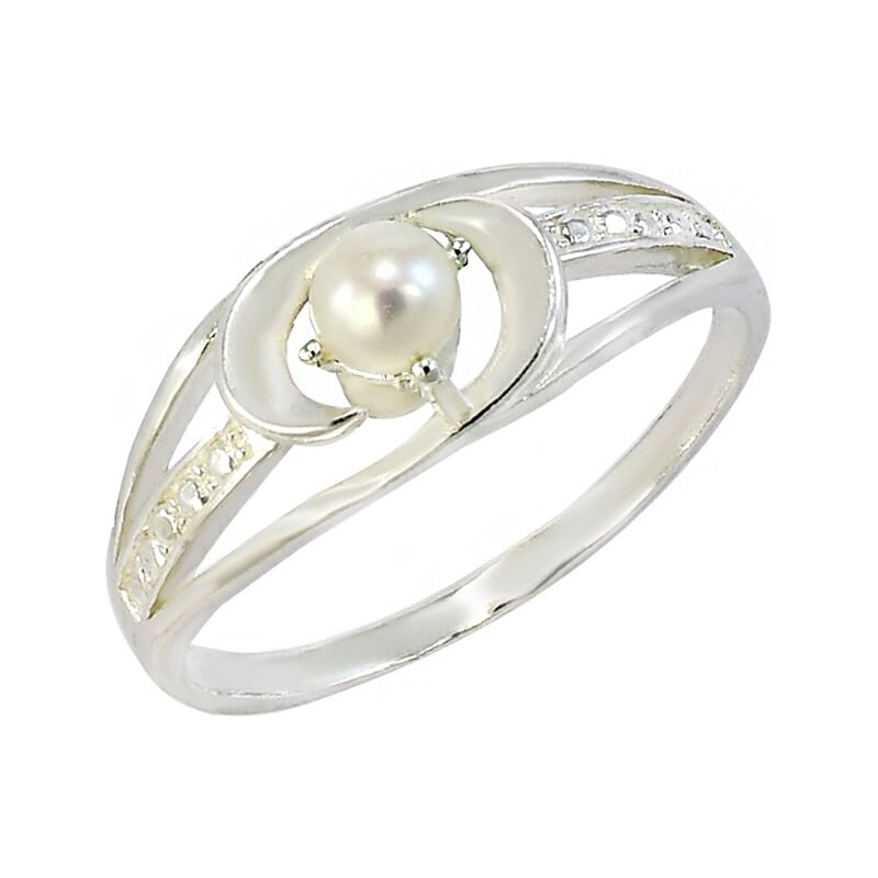 Strieborný prsteň Glare 680 60876689