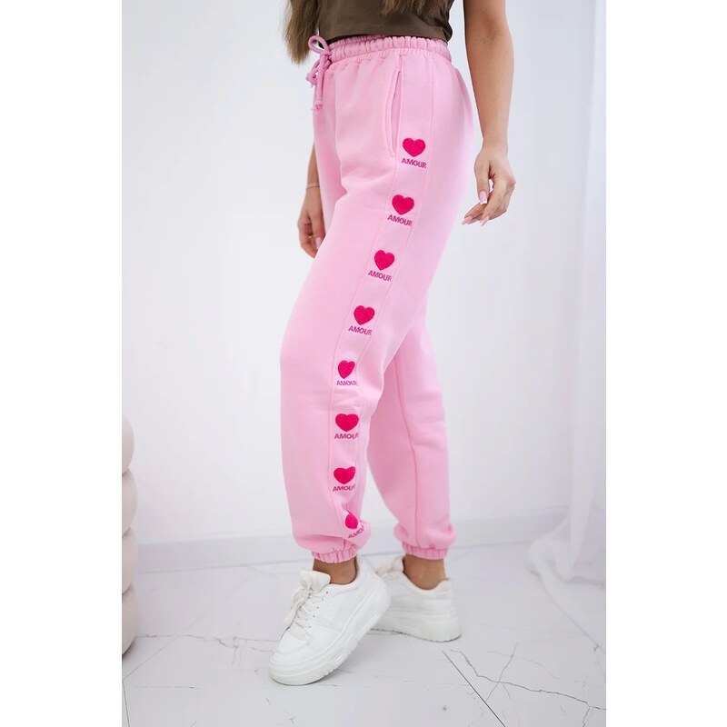 Kesi Cotton pants Amour pink 60709686