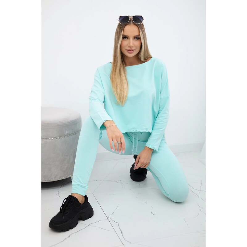 Kesi Set with an oversized blouse mint 60731275