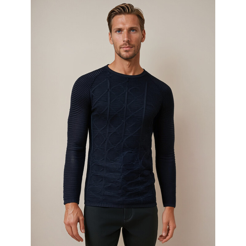 Pánsky sveter DStreet granátový 60876906