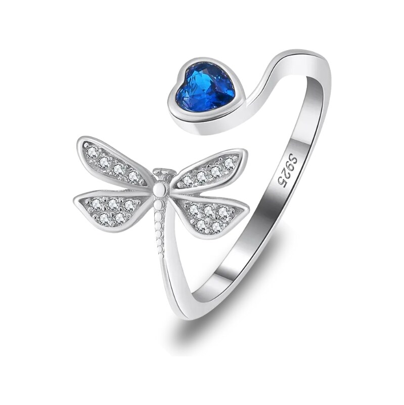 MAJYA Strieborný nastaviteľný prsteň ZAFIRA 11362 64582326