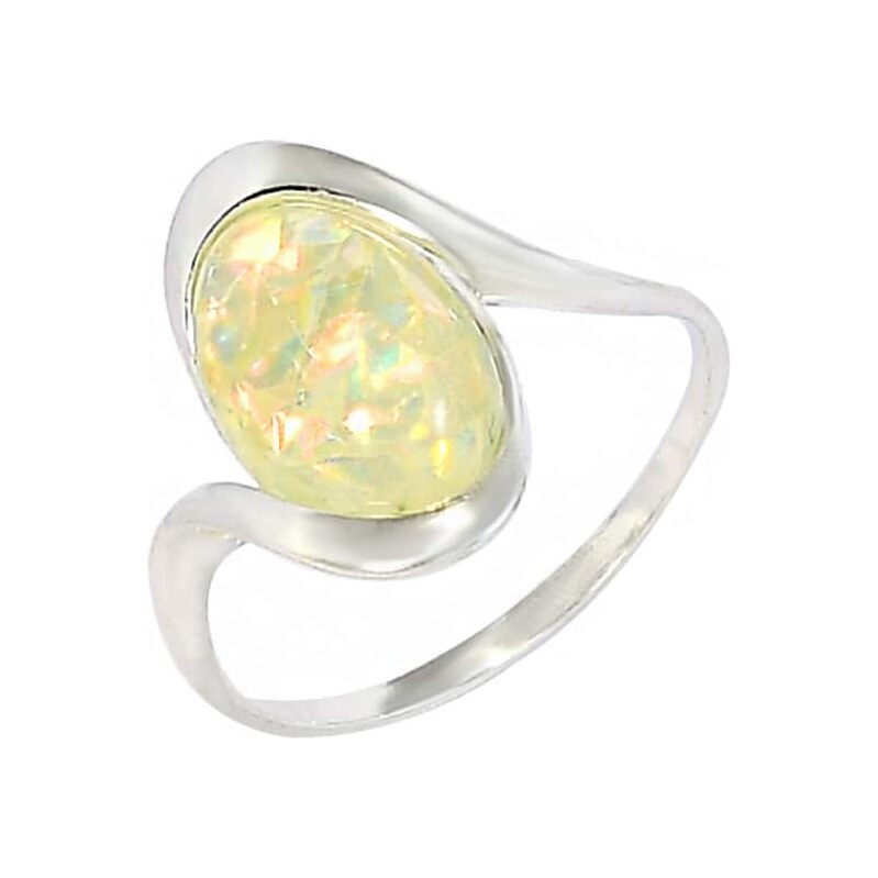 Strieborný prsteň Glare 684 60896627