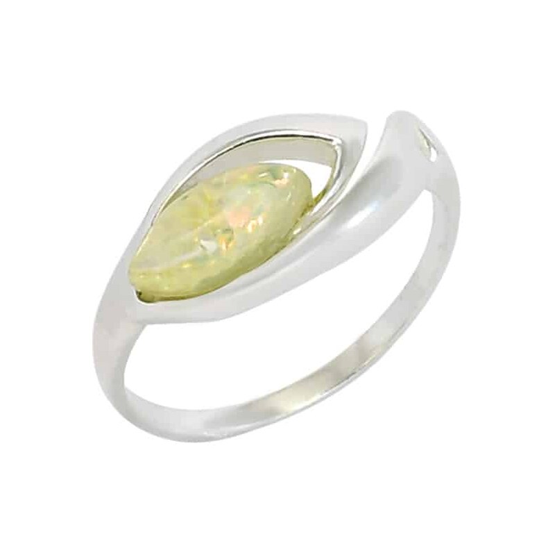 Strieborný prsteň Glare 685 60896628