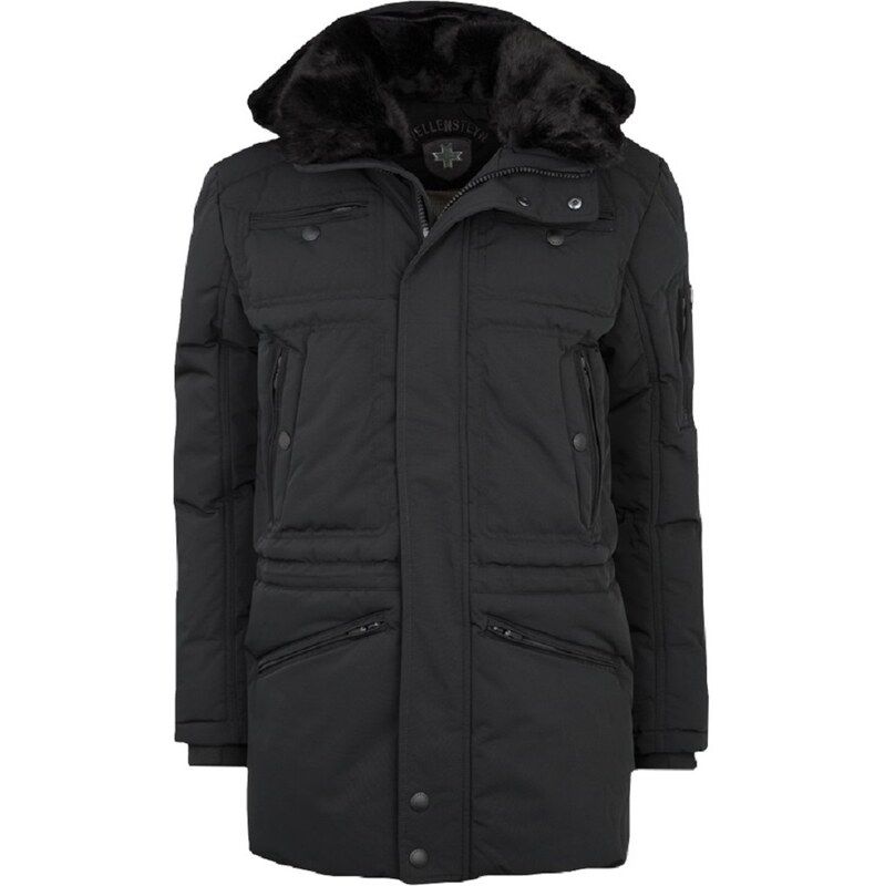 WELLENSTEYN Snowstorm 870 pánska funkčná čierna zimná bunda 52170035