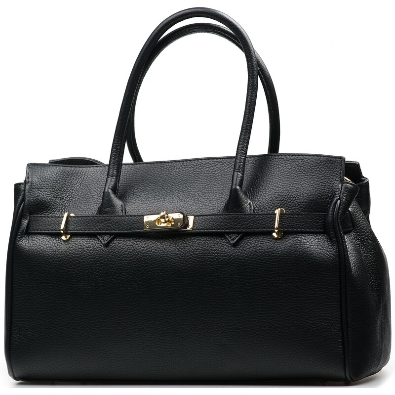 Blaire Kožená kabelka Aurelie čierna 64987613