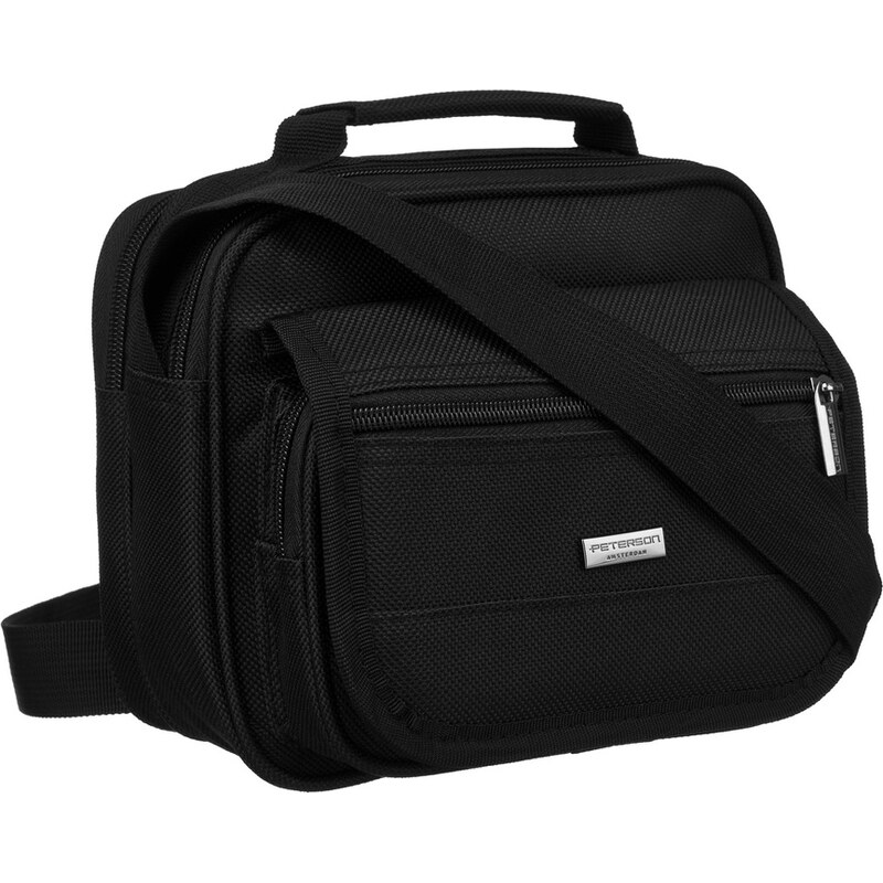 Kompaktná pánska polyesterová crossbody taška – Peterson 58388522