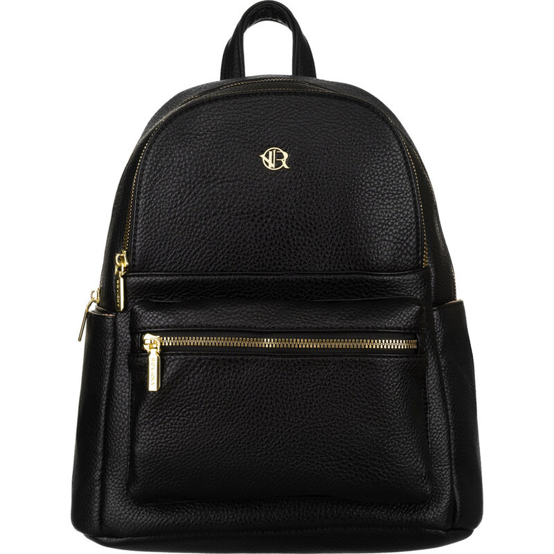 Rovicky Čierny dámsky elegantný batoh s vreckami R-KP-21-A19 61532637