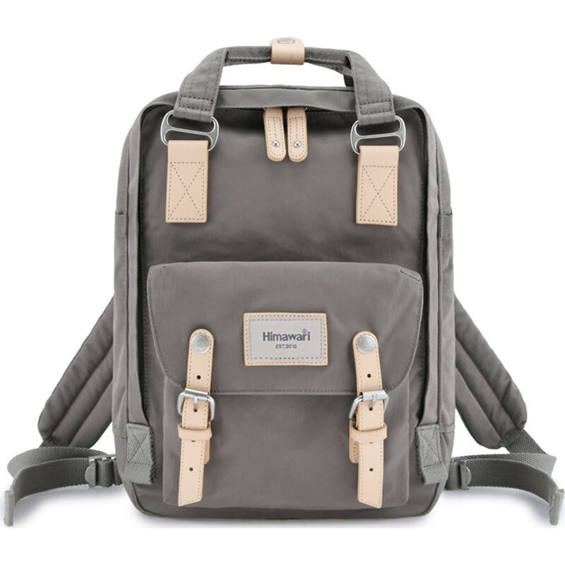 BASIC Himawari Sivý štýlový batoh s priehradkou na notebook 188L 63790071