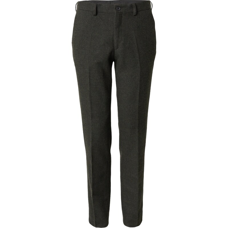 JACK & JONES Nohavice s pukmi tmavozelená 60998321