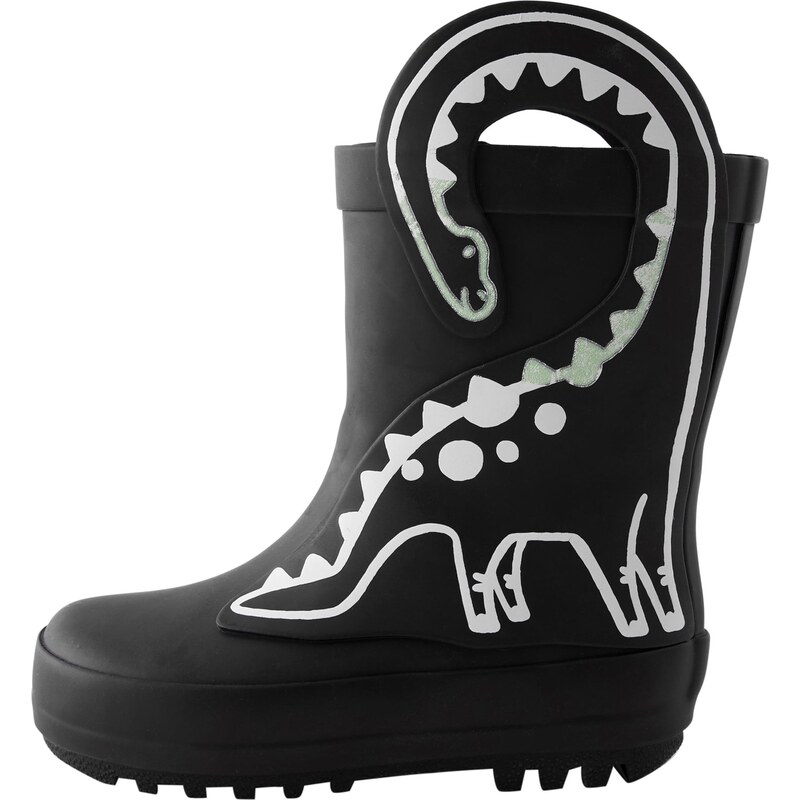 Next Gumáky sivá / zelená / čierna 60910827