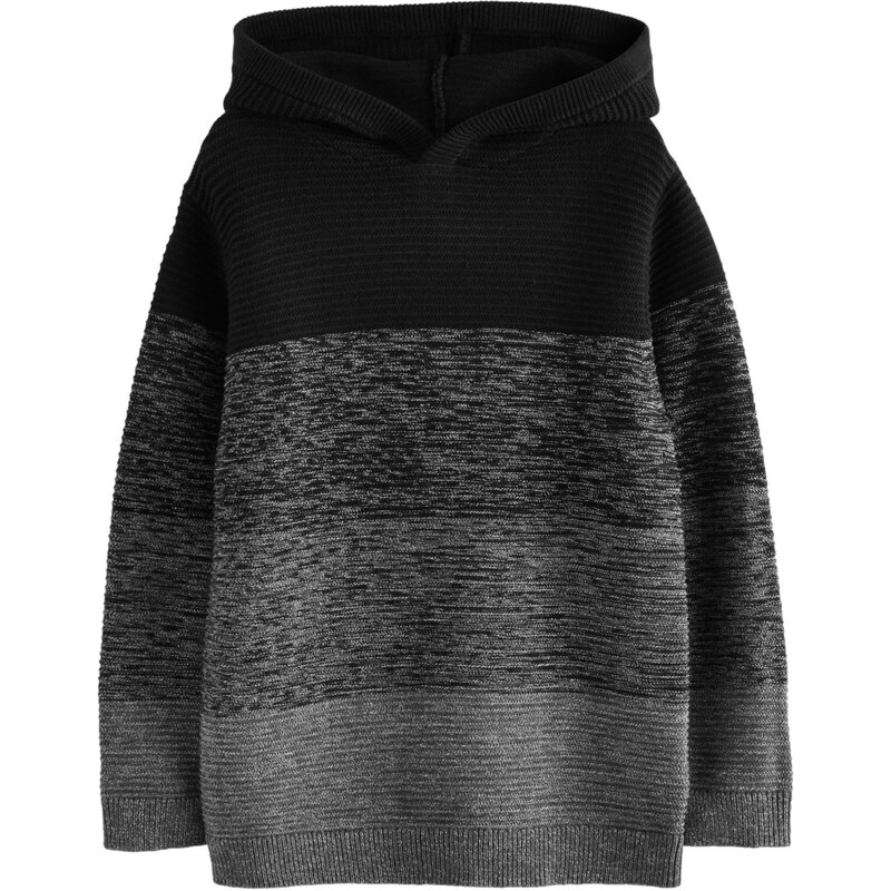 Next Sveter sivá / čierna 60912165