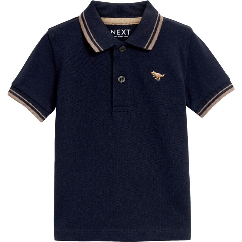 Next Tričko námornícka modrá / zlatá 60912740