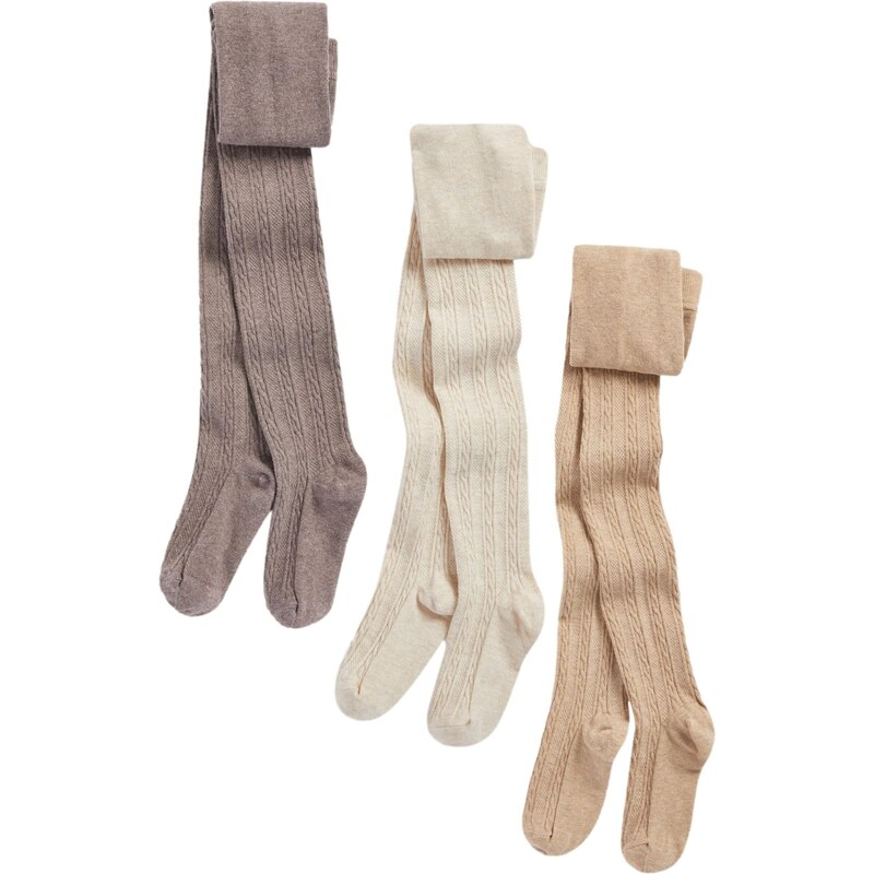 Next Pančuchy nebielená / tmavobéžová / tmavošedá 60912826