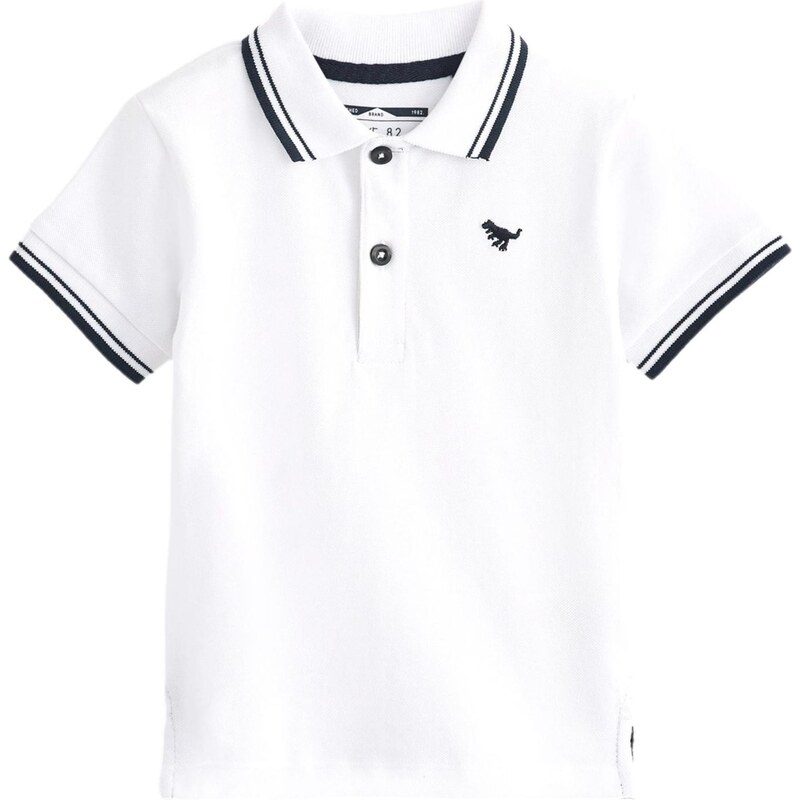 Next Tričko tmavomodrá / biela 60912869