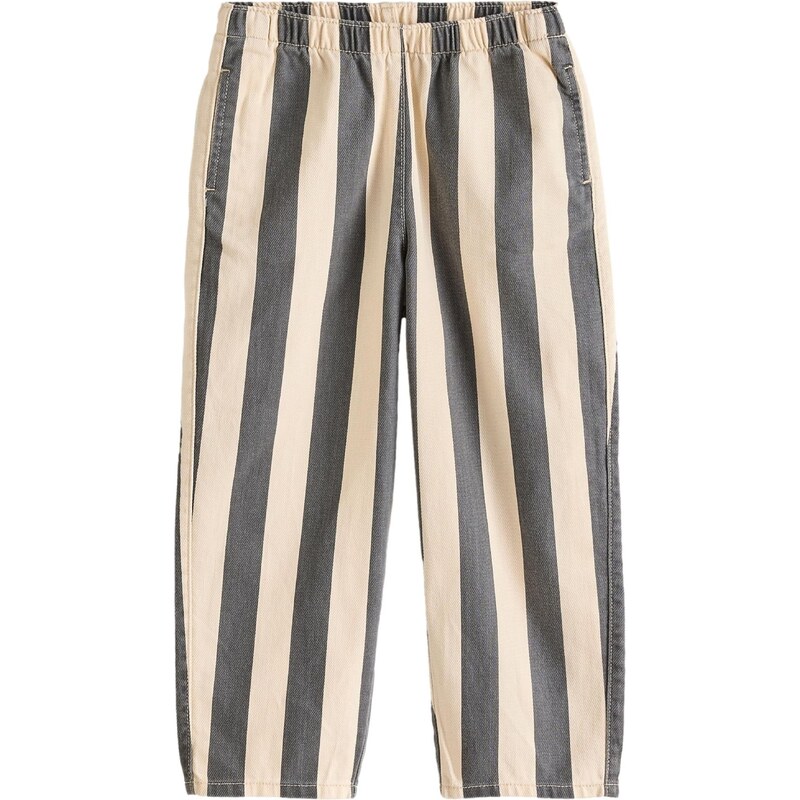 Next Nohavice béžová / sivá 60913057