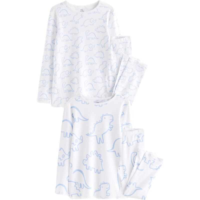 Next Pyžamo modrá / biela 60913307