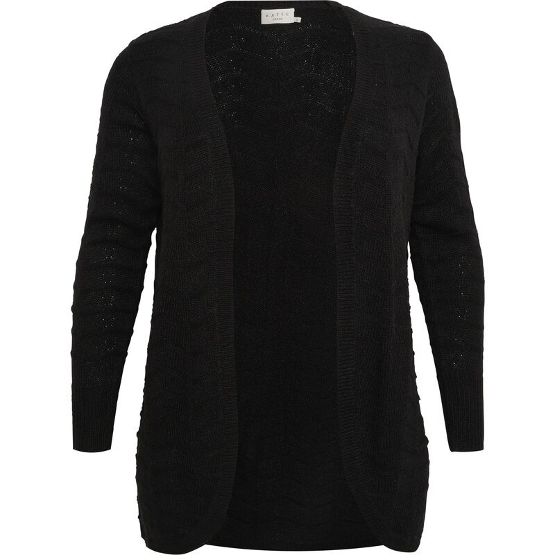 KAFFE CURVE Kardigán KC Emana čierna 60937976