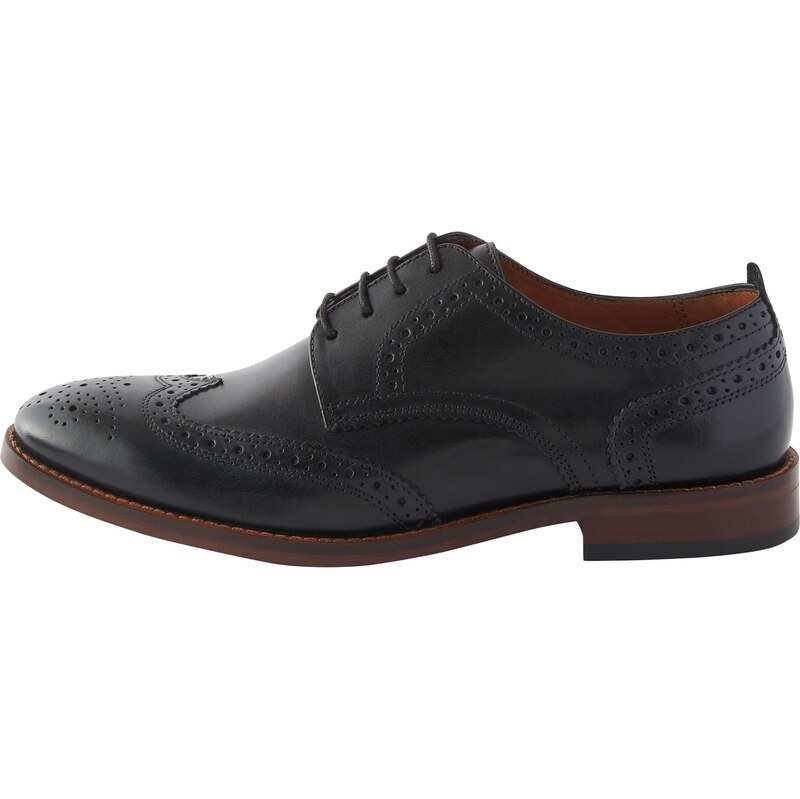 Next Šnurovacie topánky čierna 60914817