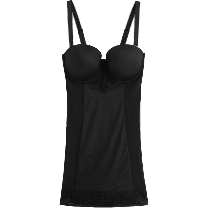 Next Korzetové šaty čierna 60915296