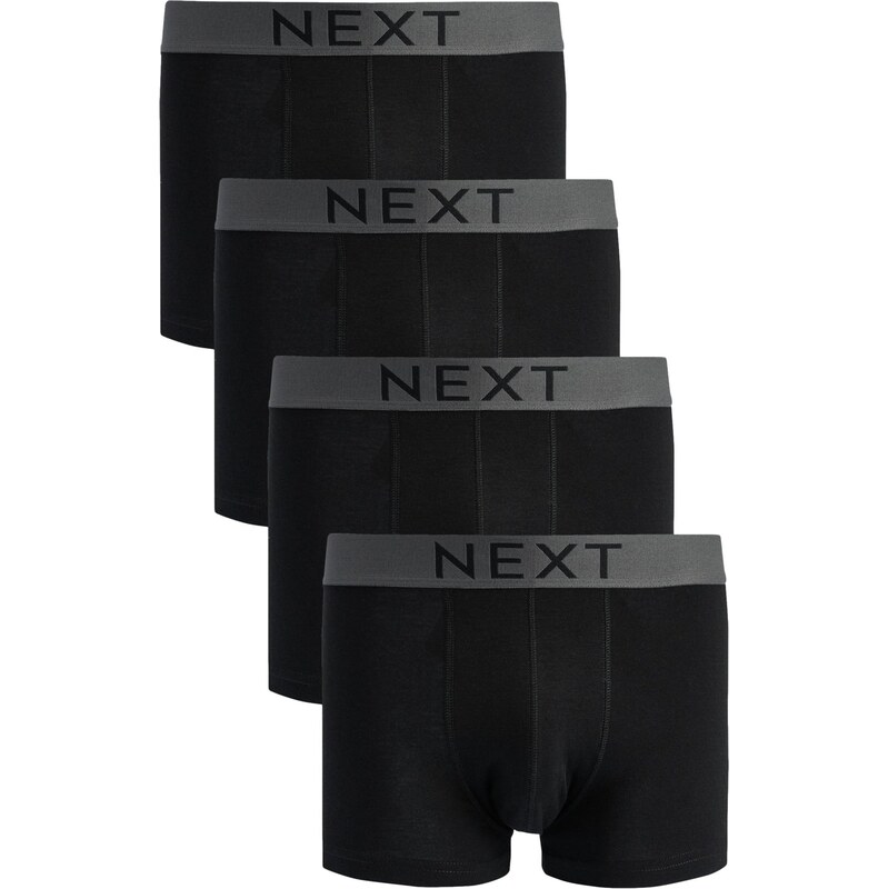 Next Boxerky sivá / čierna 60915514