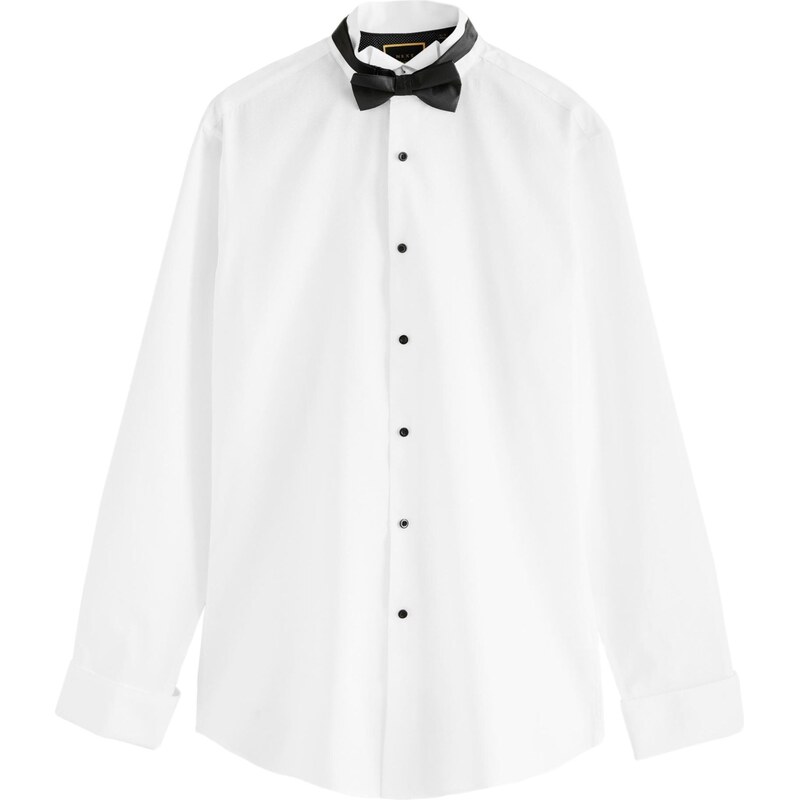 Next Košeľa čierna / biela 66049647