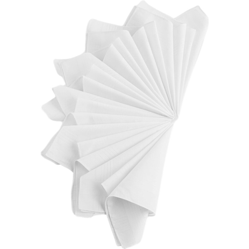 Next Ozdobná vreckovka biela 60915814