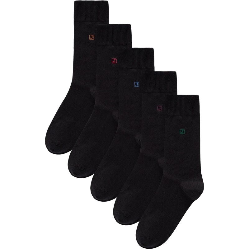 Next Ponožky zmiešané farby / čierna 60916103