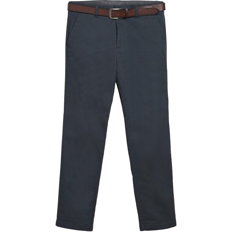 Next Chino nohavice tmavomodrá 60916099