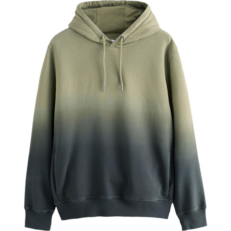 Next Mikina kaki / jedľová 60916141