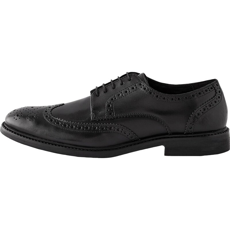 Next Šnurovacie topánky čierna 60916121