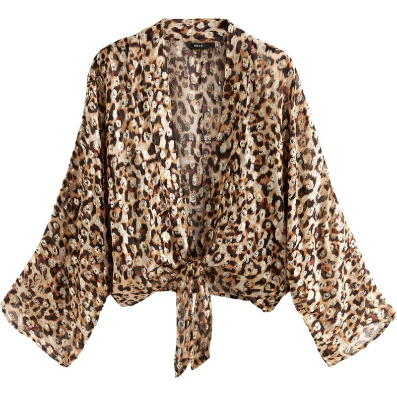 Next Kimono svetlobéžová / hnedá / tmavohnedá / zlatá 60916160