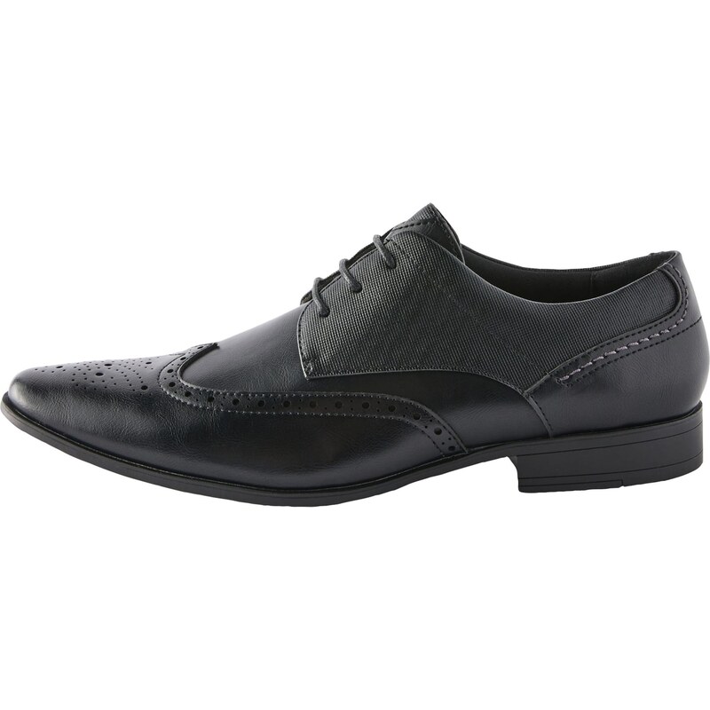 Next Šnurovacie topánky Brogues čierna 60916367