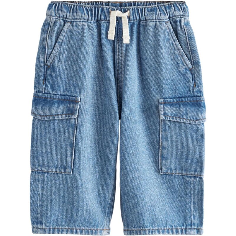 Next Džínsy modrá denim / biela 60916752