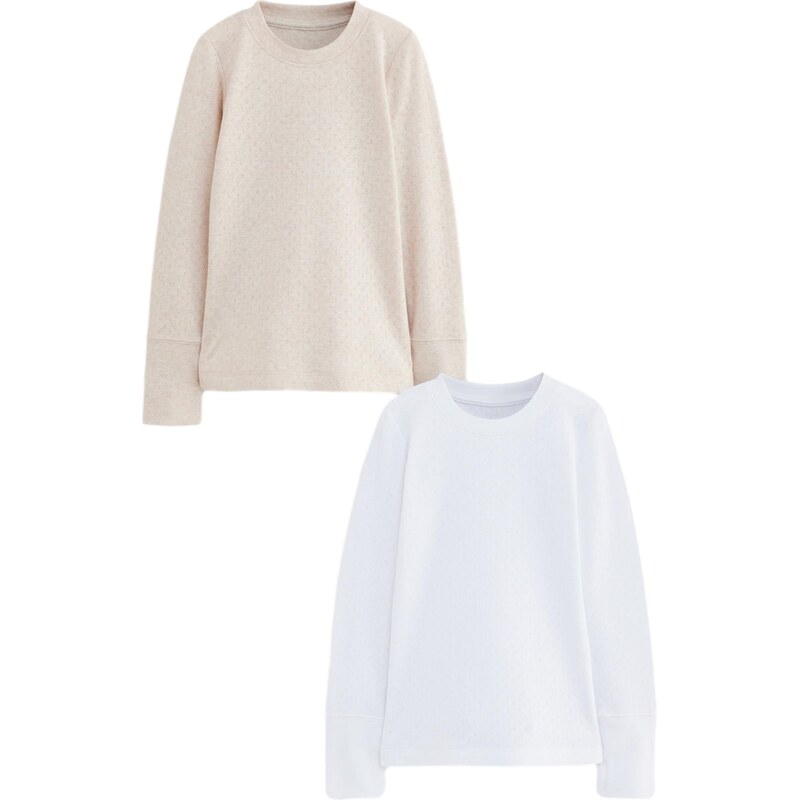 Next Tielko béžová / biela 60917354