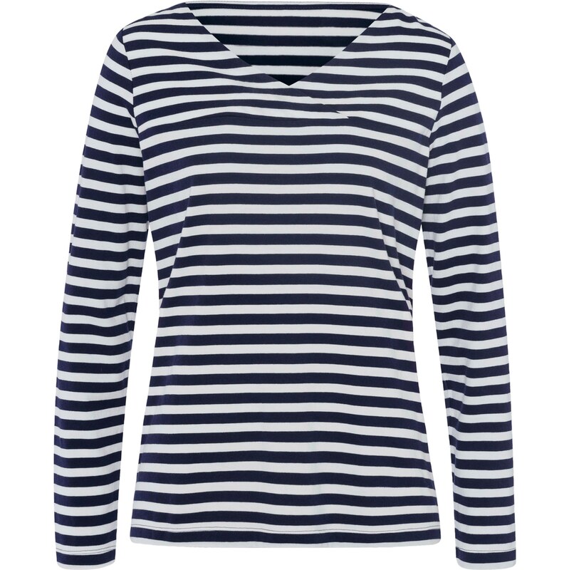 heine Tričko tmavomodrá / biela 62582783