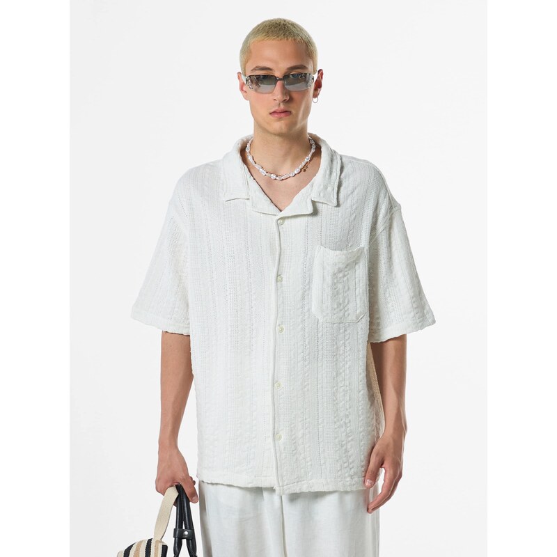 VAMOS CLO Košeľa biela 61944076