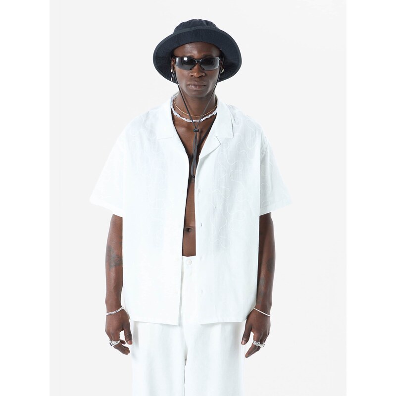 VAMOS CLO Košeľa biela 61944089