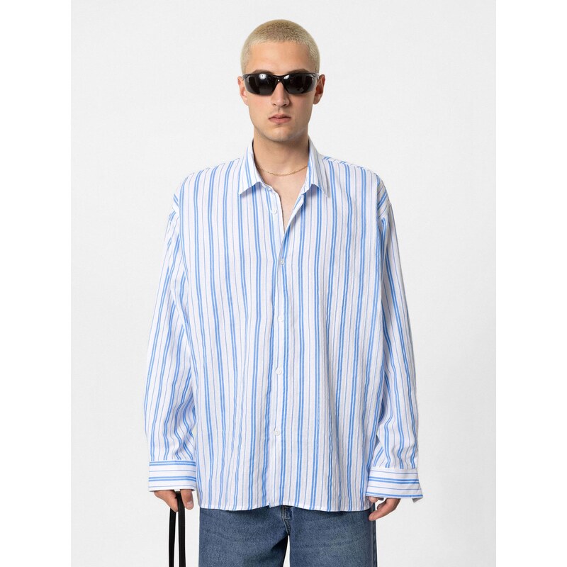 VAMOS CLO Košeľa modrá / biela 61944101