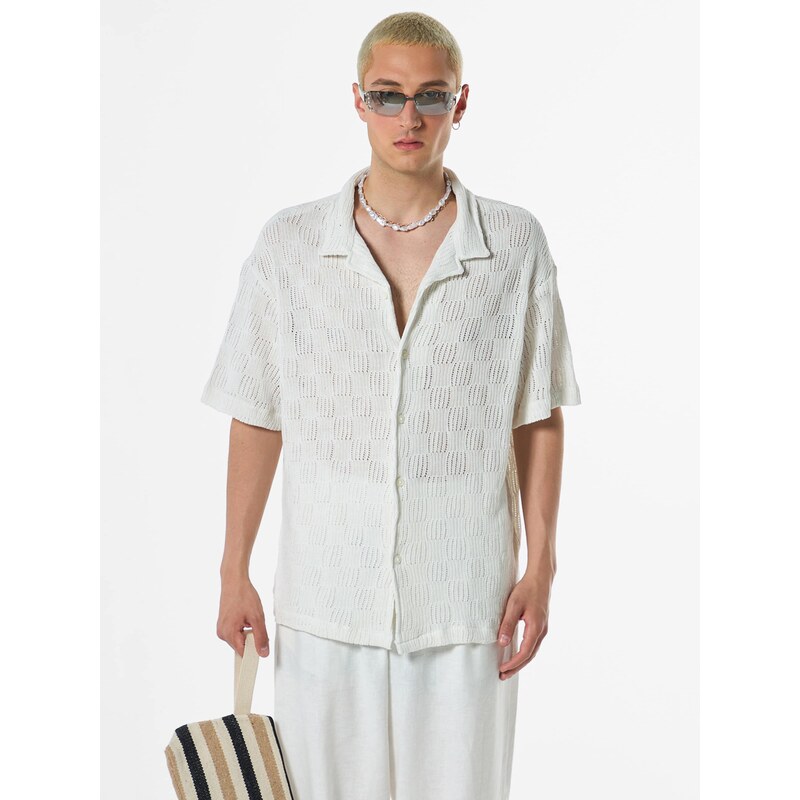 VAMOS CLO Košeľa biela 61716523