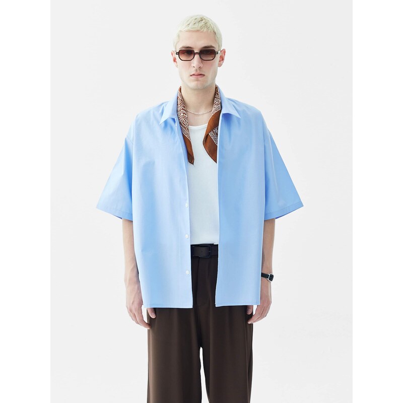 VAMOS CLO Košeľa modrá 61944123