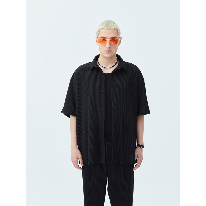 VAMOS CLO Košeľa čierna 61944135