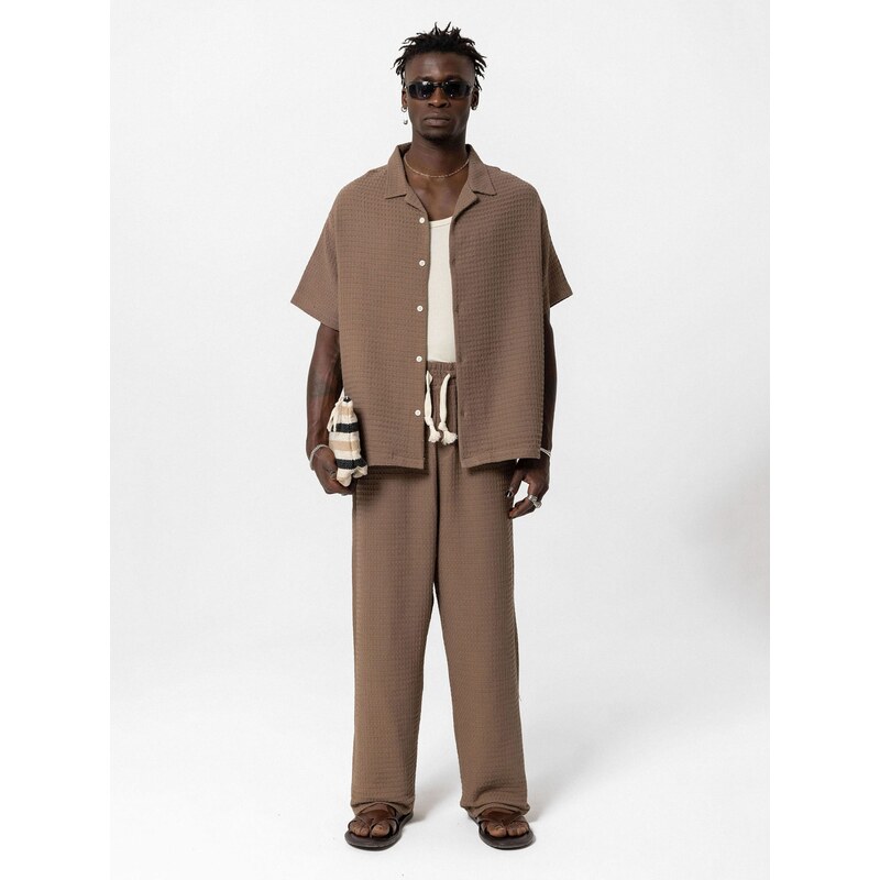 VAMOS CLO Tričko hnedá 61944150