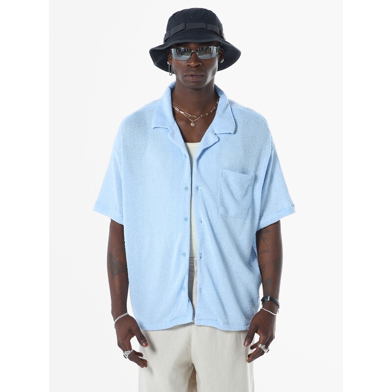 VAMOS CLO Košeľa svetlomodrá 61944195