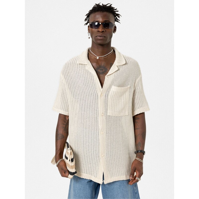 VAMOS CLO Košeľa biela ako vlna 61944210