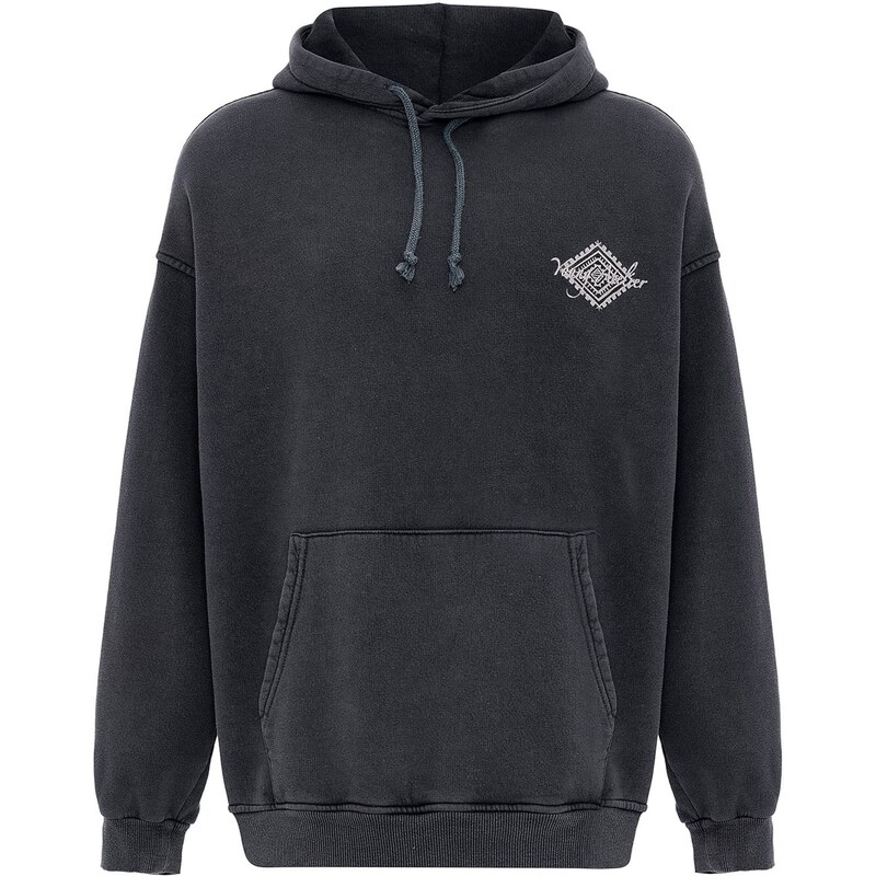 VAMOS CLO Mikina čierna / biela 61944856