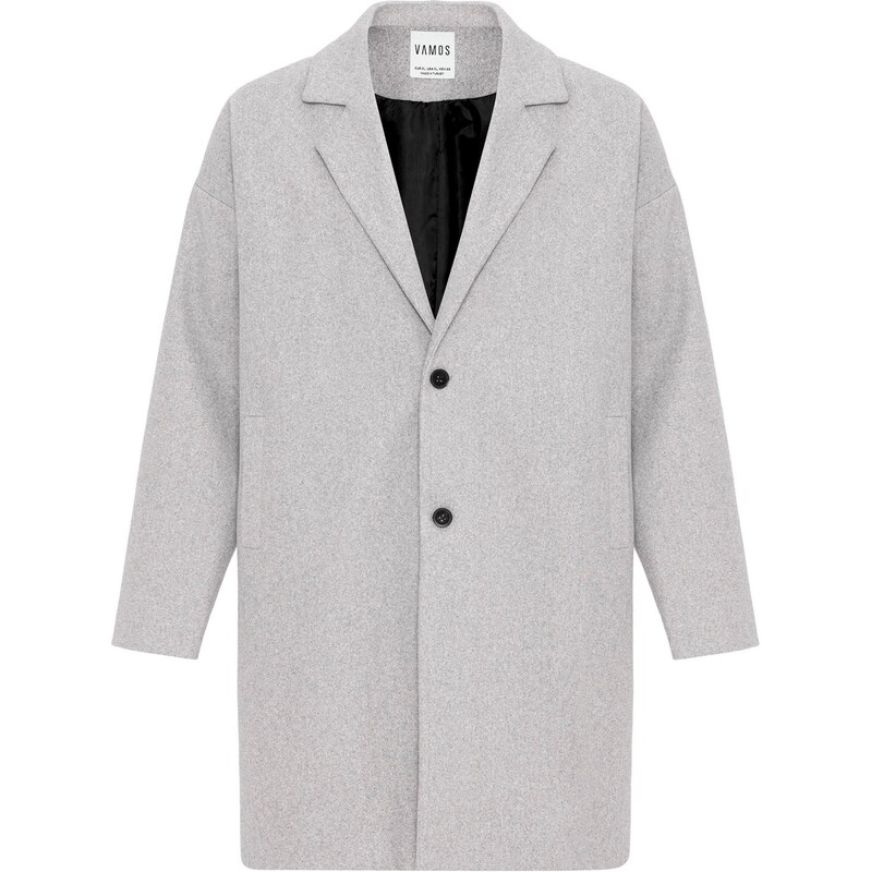 VAMOS CLO Prechodný kabát sivá melírovaná 65644581