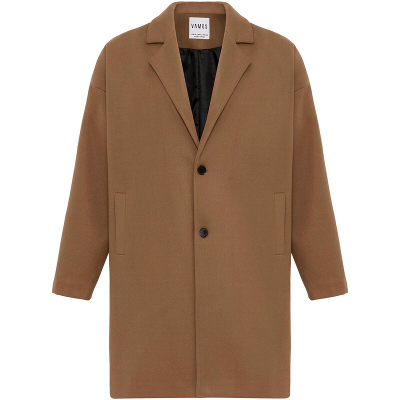 VAMOS CLO Prechodný kabát farba ťavej srsti 65644586
