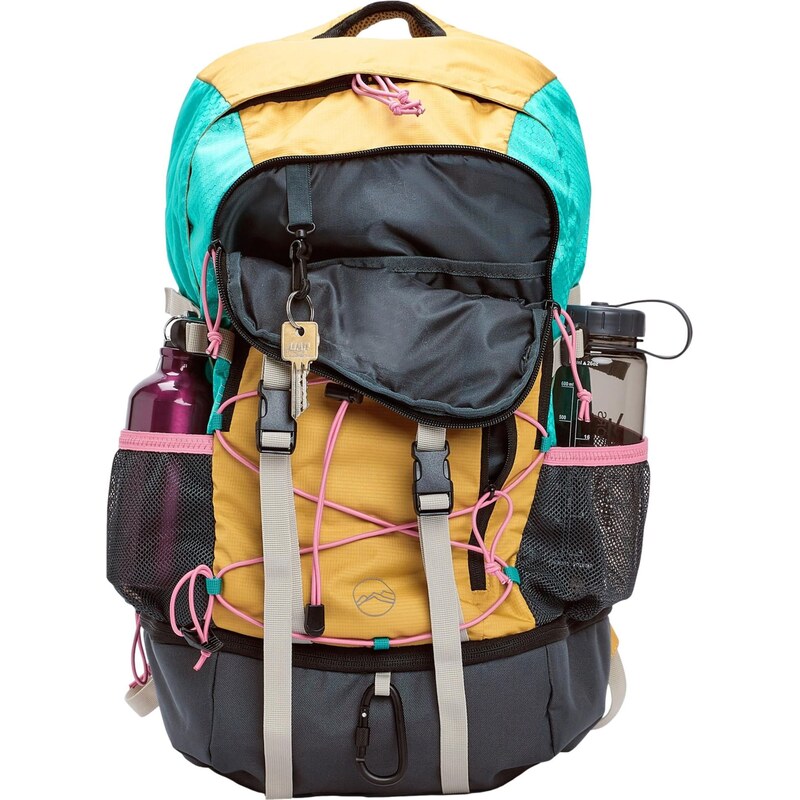 Next Športový batoh tyrkysová / mandarínková / lososová / čierna 60911124