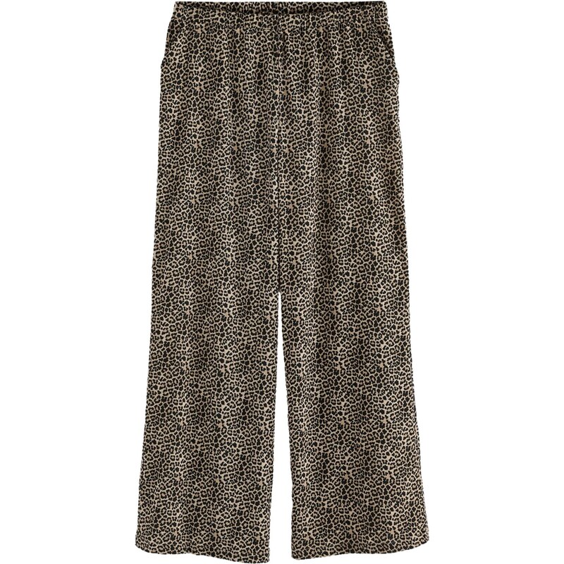 Next Nohavice béžová melírovaná / hnedá melírovaná 62661217